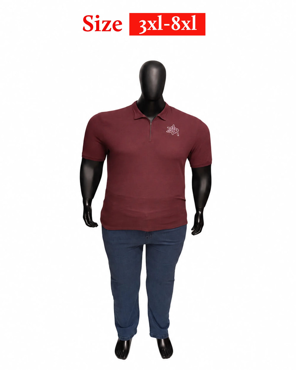 Men's Plus Size Polo Shirt