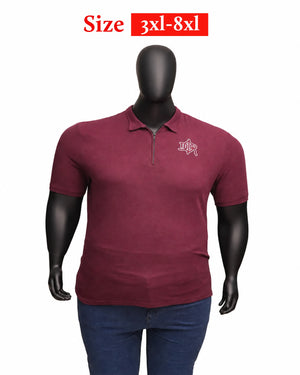 Men's Plus Size Polo Shirt