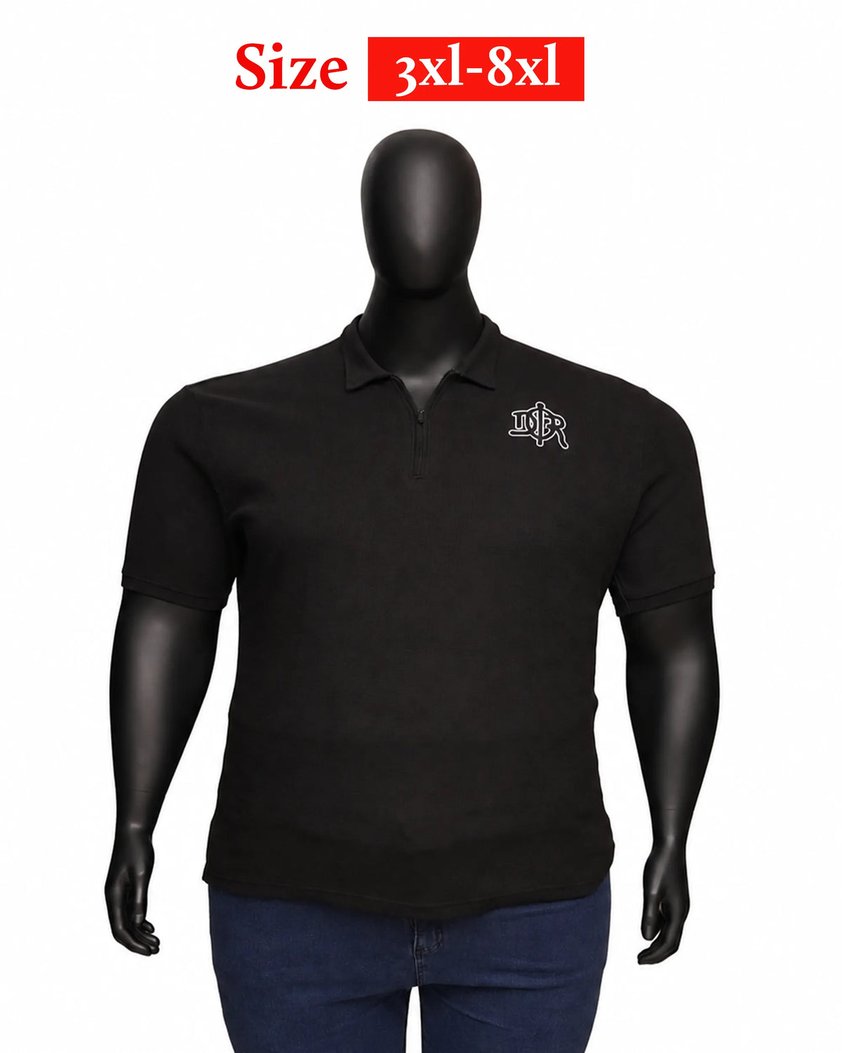 Men's Plus Size Polo Shirt