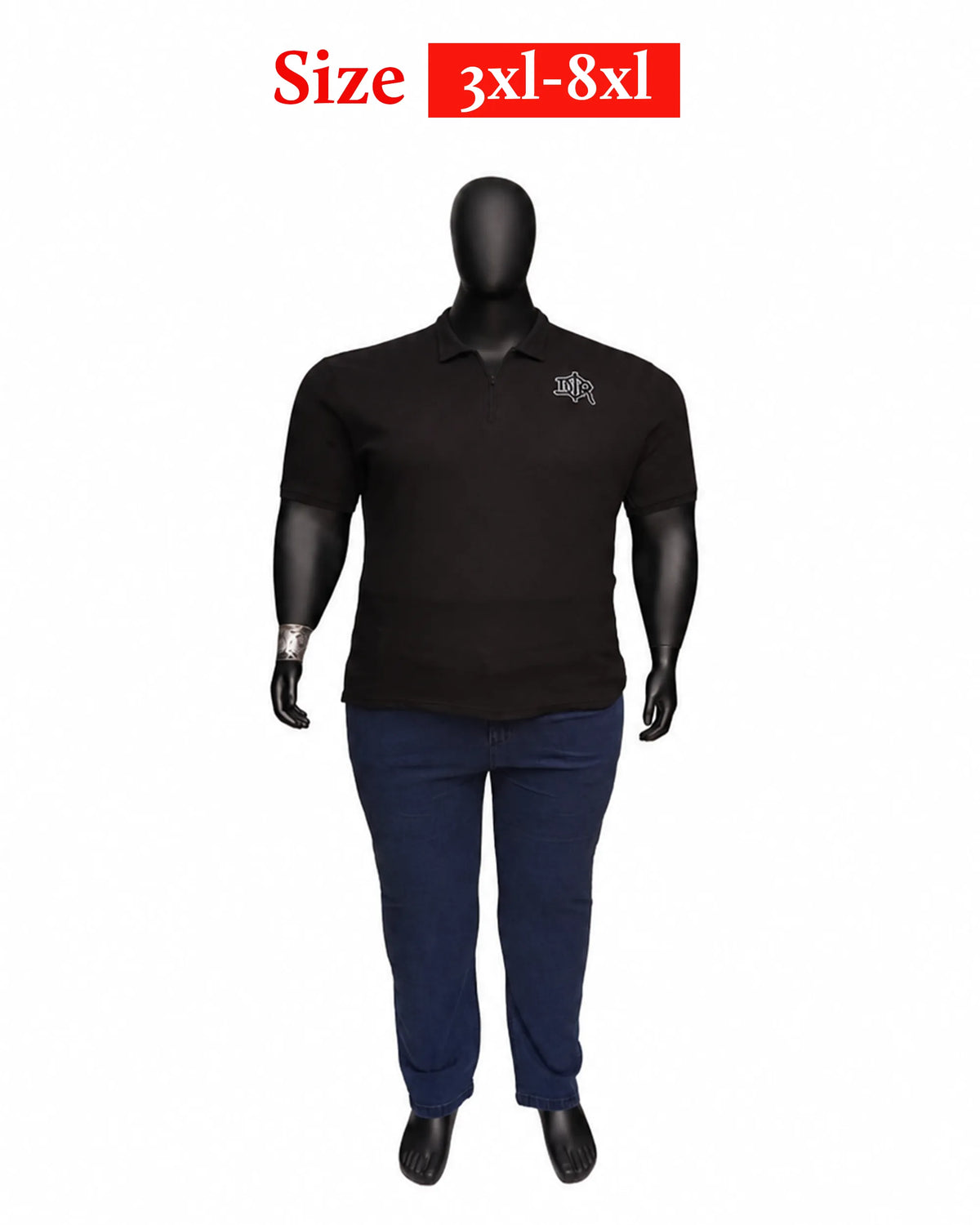 Men's Plus Size Polo Shirt