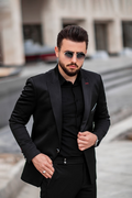 Black Classic Suit - Men