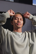Beige Sweatshirt - Men
