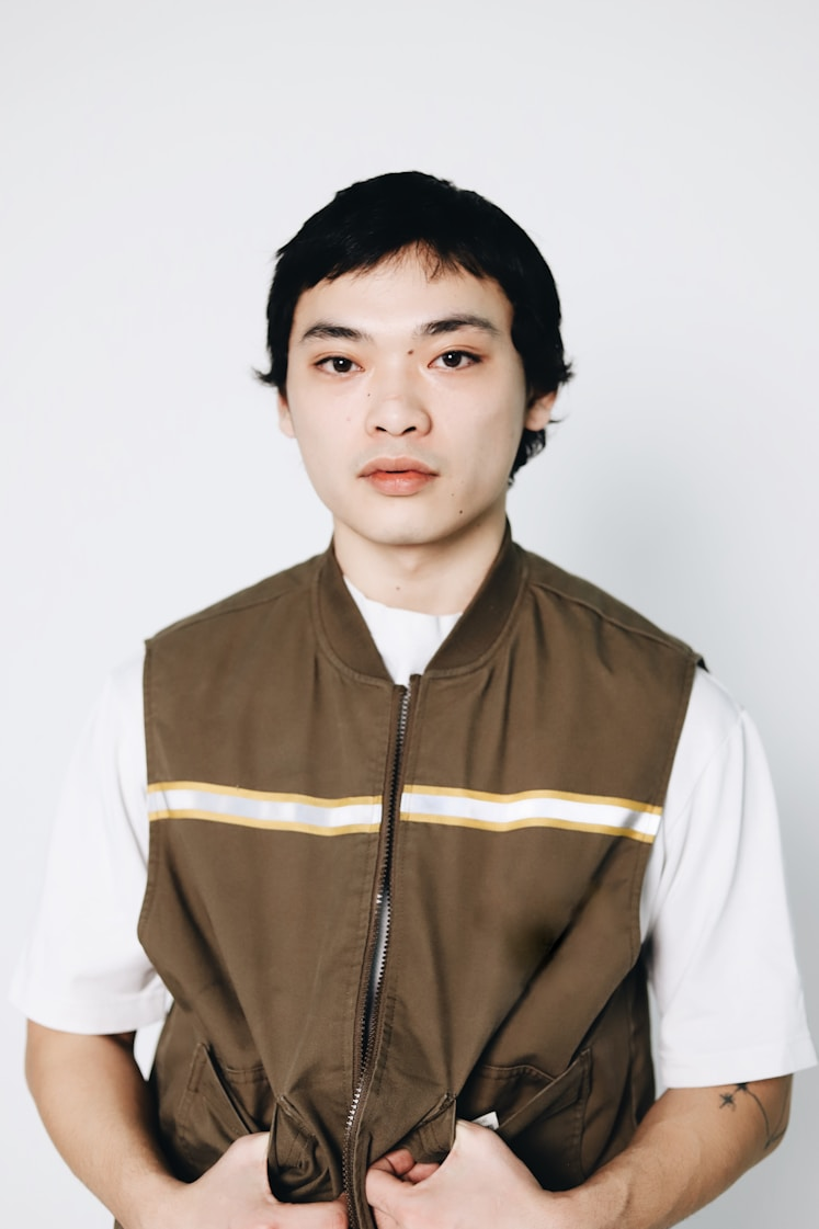 Beige Vest - Men