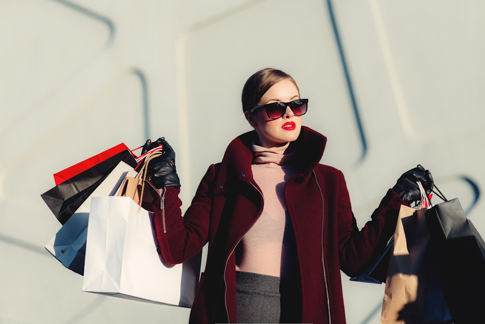 Burgundy Coat - Women