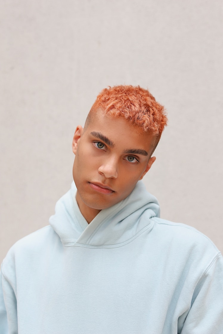 Light Blue Hoodie - Men